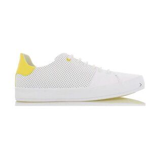 Creative Reaction Carda White Yellow Tennis Shoe Womens Size 10